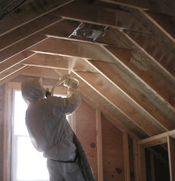 Tampa FL attic spray foam insulation