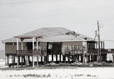 Wind damage - spray foam can help prevent uplift to Tampa roofs